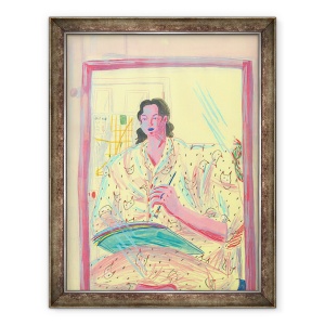 Tablou inramat - Sol Jeong - Autoportret, 60 x 80 cm