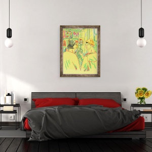Tablou inramat - Sol Jeong - Samuel & Daniel, 60 x 80 cm - Img 3