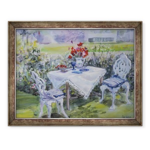 Tablou inramat - Sue Wales - Maci & panza alba, 1997, 70 x 90 cm