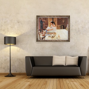 Tablou inramat - Sven Richard Bergh - Dupa Pose, 70 x 90 cm - Img 2