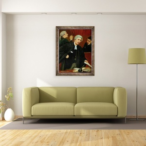 Tablou inramat - Thomas Davidson - Avocat, 70 x 90 cm - Img 2
