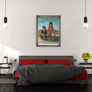 Tablou inramat - Thomas MacGregor - Las Cochabambinas, 60 x 80 cm - Img 3