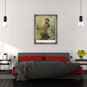 Tablou inramat - Thomas MacGregor - Rita, 60 x 80 cm - Img 3