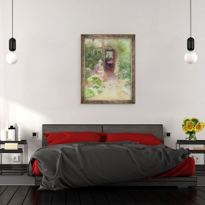 Tablou inramat - Thomas Mackay - Bucurandu-se de soare, 70 x 90 cm - Img 3