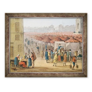Tablou inramat - Thomas Naudet - Marche des Inocenti, detalii din partea stanga, 60 x 80 cm