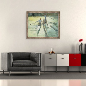 Tablou inramat - Timothy Easton - Sunset Raft, 50 x 60 cm - Img 2