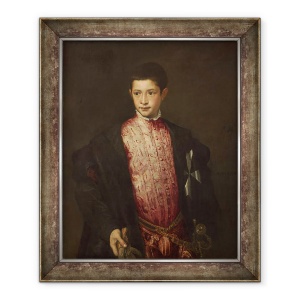 Tablou inramat - Titian - Ranuccio Farnese, 70 x 85 cm