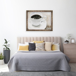 Tablou inramat - Tomoko FURUYA - Cafea, 70 x 90 cm - Img 3