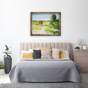 Tablou inramat - Tony Fandino - Cal aproape de Otford, 60 x 80 cm - Img 3