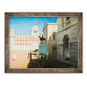 Tablou inramat - Tony Fandino - Parada Garzilor II, 70 x 90 cm