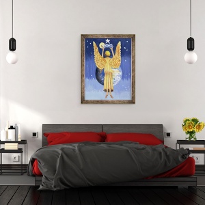 Tablou inramat - Trish Schreiber - ingerul lumii, 60 x 80 cm - Img 3