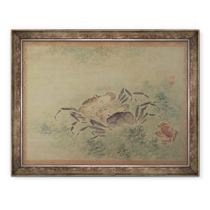 Tablou inramat - Tsubaki Chinzan - Crabi, 70 x 90 cm