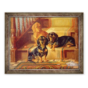 Tablou inramat - Valentine Thomas Garland - Rafinitati la moda, 70 x 90 cm