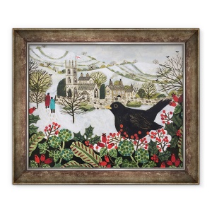 Tablou inramat - Vanessa Bowman - Mierla, 70 x 85 cm