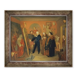 Tablou inramat - Vasili Vladimirovits Pukirev - Artists Atelier, 50 x 60 cm