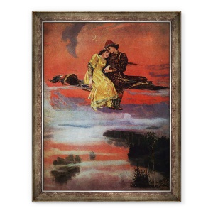 Tablou inramat - Victor Mikhailovich Vasnetsov - Covor zburator, 70 x 90 cm