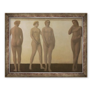 Tablou inramat - Vilhelm Hammershoi - Artemis, 70 x 90 cm