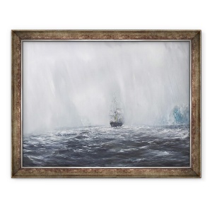 Tablou inramat - Vincent Alexander Booth - 65 de grade, 8 minute South.Terra Nova 9 Dec.1910. 2007, 60 x 80 cm