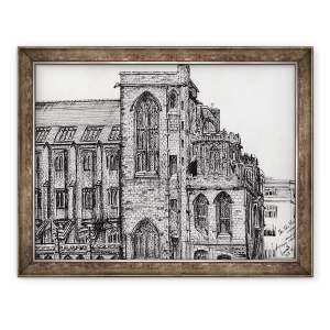 Tablou inramat - Vincent Alexander Booth - Biblioteca Rylands Manchester, 2007, 60 x 80 cm