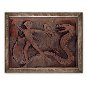 Tablou inramat - Vincent Alexander Booth - Duel antic, 1998, 70 x 90 cm