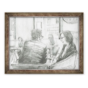 Tablou inramat - Vincent Alexander Booth - Mancaturi si salutari, 2011, 70 x 90 cm
