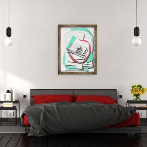Tablou inramat - Vincent Alexander Booth - Pover, 2017, 70 x 90 cm - Img 3