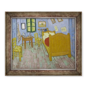 Tablou inramat - Vincent van Gogh - Dormitorul II, 70 x 85 cm