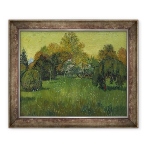 Tablou inramat - Vincent van Gogh - Gradina Poetului, 50 x 60 cm