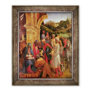 Tablou inramat - Vincenzo Foppa - Adorarea Regilor, 70 x 85 cm
