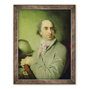 Tablou inramat - Vladimir Lukich Borovikovsky - Portretul lui Alexander Semenovitsch Chvostov 1753-1820, 60 x 80 cm