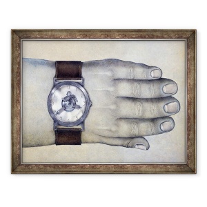 Tablou inramat - Wayne Anderson - Punctualitate,1977, 70 x 90 cm
