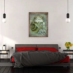 Tablou inramat - Wayne Anderson - Vrajitoare mare, 60 x 80 cm - Img 3