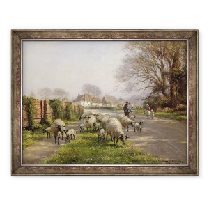 Tablou inramat - William Kay Blacklock - Primavara, 70 x 90 cm