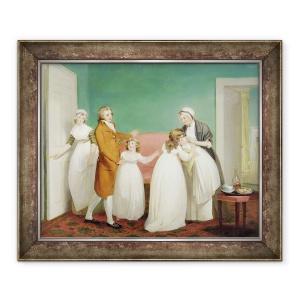 Tablou inramat - William Redmore Bigg - Nasterea mostenitorului, 70 x 85 cm