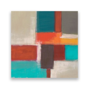 Tablou Canvas - Abstract, Forme, Multicolor, Mat, 60 x 60 cm