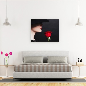 Tablou canvas - Alina, Anonim, Dragoste, Romantism, Pasiune, 60 x 75 cm - Img 3