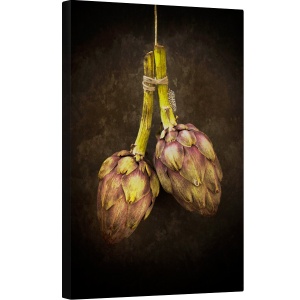 Tablou canvas - Anghinare, Anghinare, Vegetal, Legume, Bucatarie, Agatat, Omida, 80 x 120 cm