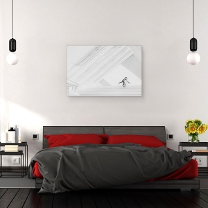 Tablou canvas - Arta Bicicletei, Arhitectura, Actiune, Bicicleta, Truc, Bmx, 60 x 90 cm - Img 4