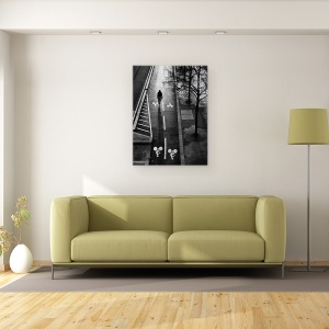 Tablou canvas - Banda De Ciclism, Noapte, Strada, 50 x 70 cm - Img 2