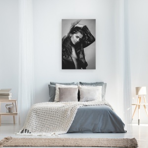 Tablou canvas - Bara, Senzual, Frumusete, Portret, Fata, Femeie, 60 x 90 cm - Img 3