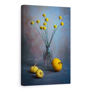 Tablou Canvas - Bile Proaspete Billy, Proaspat, Viata, Bile, Squash, Galben, 80 x 120 cm