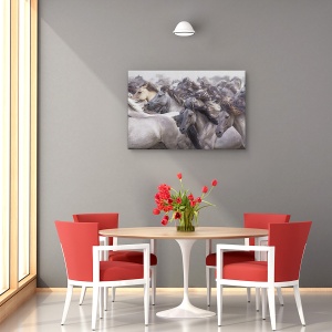 Tablou canvas cal sălbatic 60x90 cm