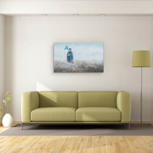 Tablou canvas - Cine A Vazut Vantul?, Winy, Suflare, 50 x 80 cm - Img 2