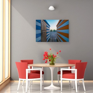 Tablou canvas - Colibele De Plaja Pe Dig, Sarbatori, Vacanta, Plaja, 60 x 90 cm - Img 4