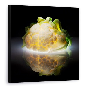 Tablou canvas - Conopida, Legume, Verde, Alimente, Bucatarie, 60 x 60 cm