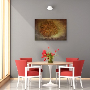 Tablou canvas - Copac De Toamna, Atmosfera, Pictor, 40 x 60 cm - Img 4