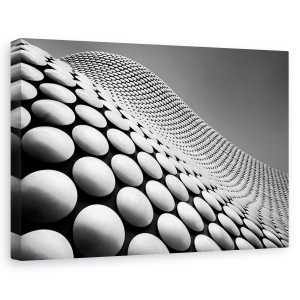 Tablou canvas - Curba, Arhitectura, Abstract, Curba, Puncte, Buline Polka, 60 x 90 cm