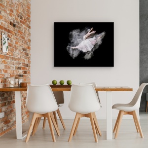 Tablou canvas - Dansator De Praf, Danseaza, Femeie, 50 x 70 cm - Img 4