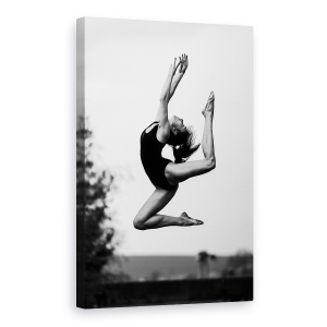 Tablou canvas - Danseaza, Femeie, Pozeaza, Acrobatie, 40 x 60 cm