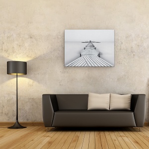 Tablou canvas - Debarcaderul, Spania, Apa, Peisaj, Peisaj Marin, 50 x 70 cm - Img 2